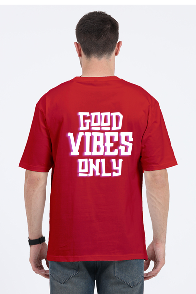 Good Vibes Only Oversized T-Shirt – Positive Vibes Unisex Streetwear Tee