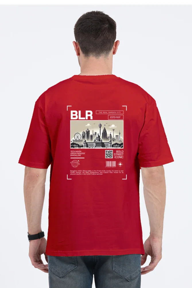Urban Bangalore Oversized T-Shirt - Big Shot Fusion