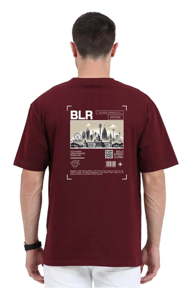 Urban Bangalore Oversized T-Shirt - Big Shot Fusion