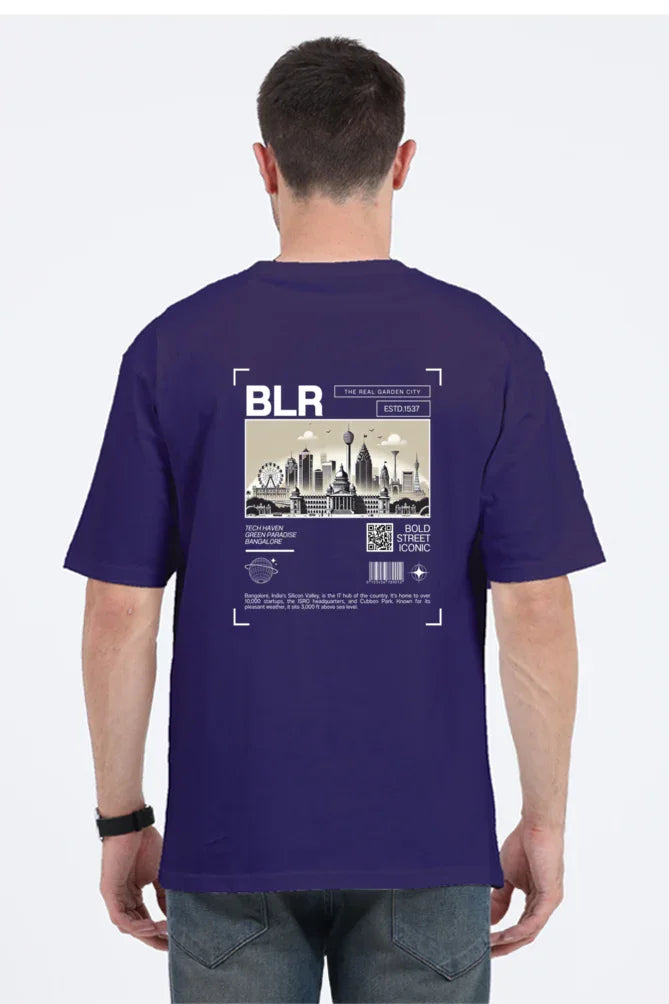 Urban Bangalore Oversized T-Shirt - Big Shot Fusion