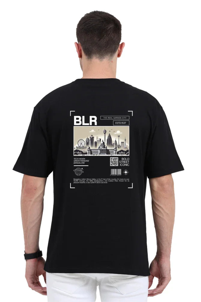 Urban Bangalore Oversized T-Shirt - Big Shot Fusion