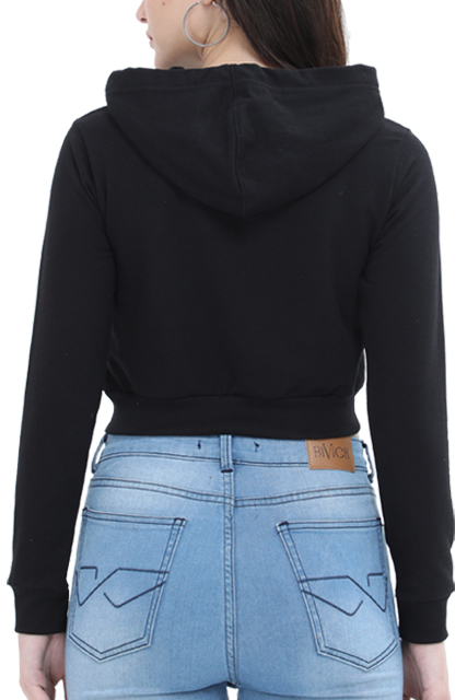 Love Ladies Crop Hoodie – Stylish & Comfortable Statement Wear