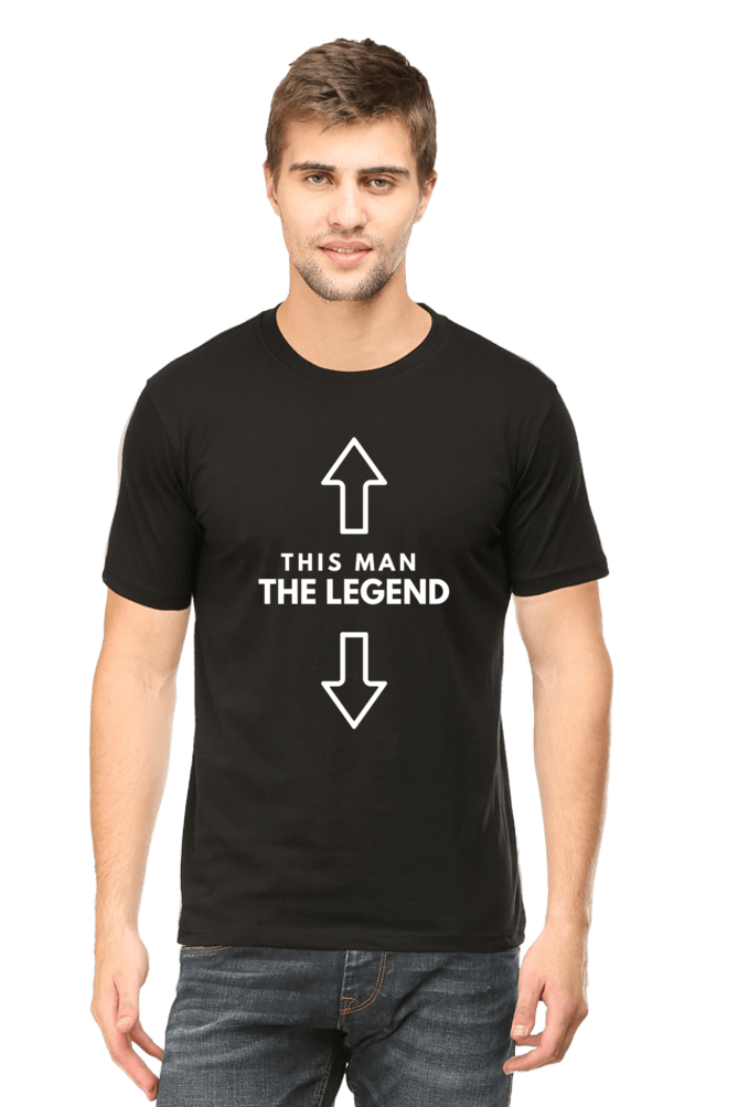 "This Man, The Legend" T-Shirt - Big Shot Fusion