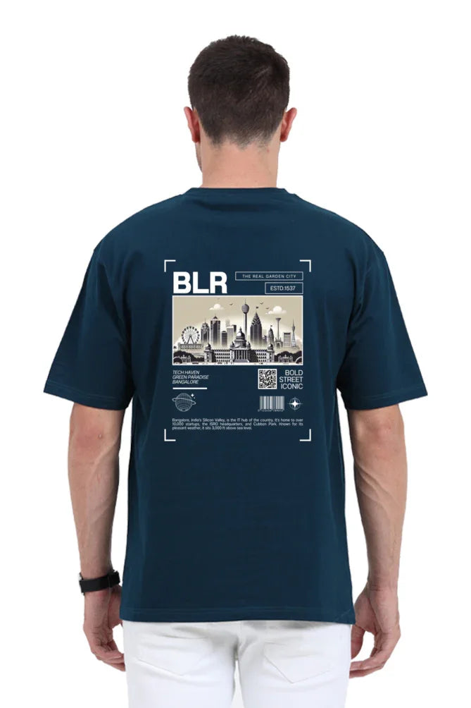Urban Bangalore Oversized T-Shirt - Big Shot Fusion