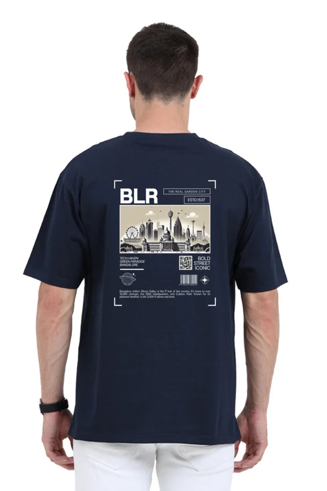 Urban Bangalore Oversized T-Shirt - Big Shot Fusion