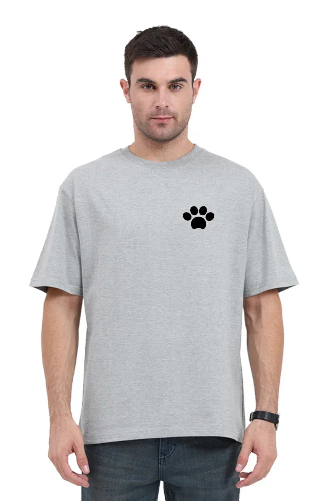 Pew Pew Madafakas Oversized T-Shirt – Funny Cat Back Print Design - Big Shot Fusion
