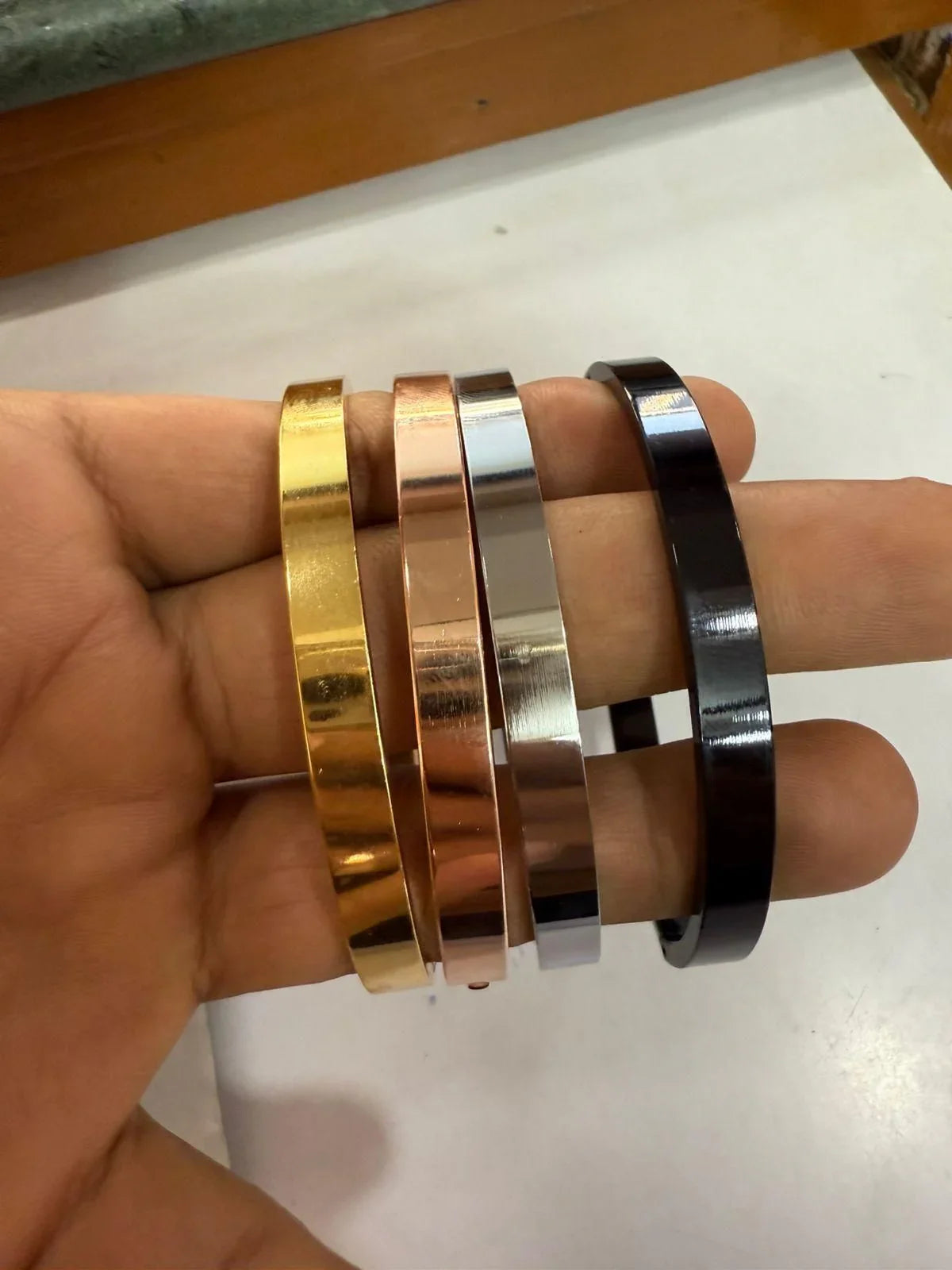 Stainless Steel Kada Bracelet For Men - Big Shot Fusion