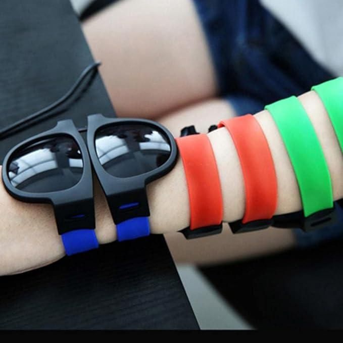 Foldable Sunglasses Bracelet | Stylish Wrap Bracelet & Shades