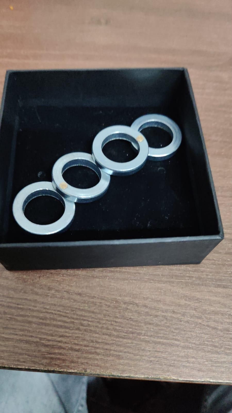 Stainless Steel Outdoor Rotatable Folding Ring (Pack of 1) - Big Shot Fusion