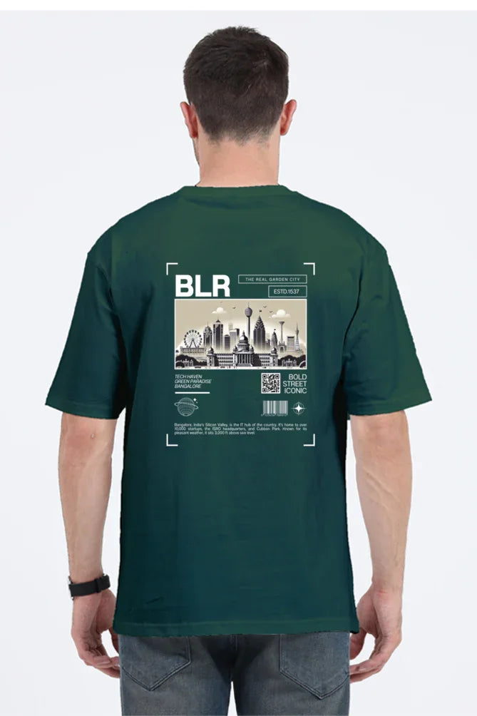 Urban Bangalore Oversized T-Shirt - Big Shot Fusion