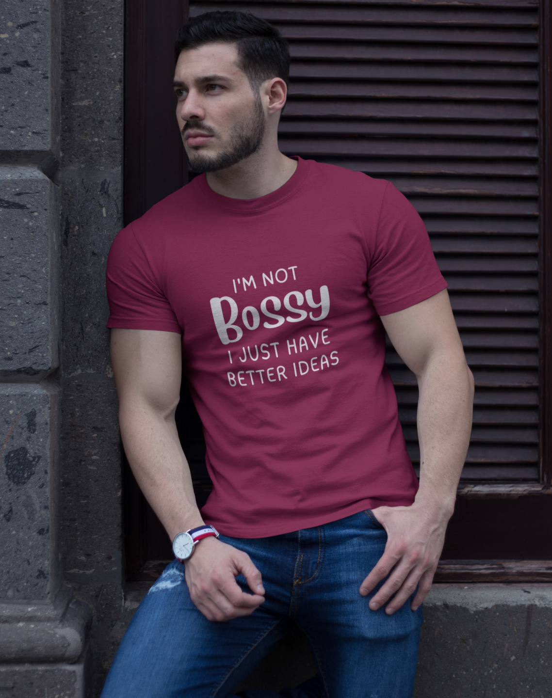 I'm Not Bossy, I Just Have Better Ideas" T-Shirt – Fun & Confident Design