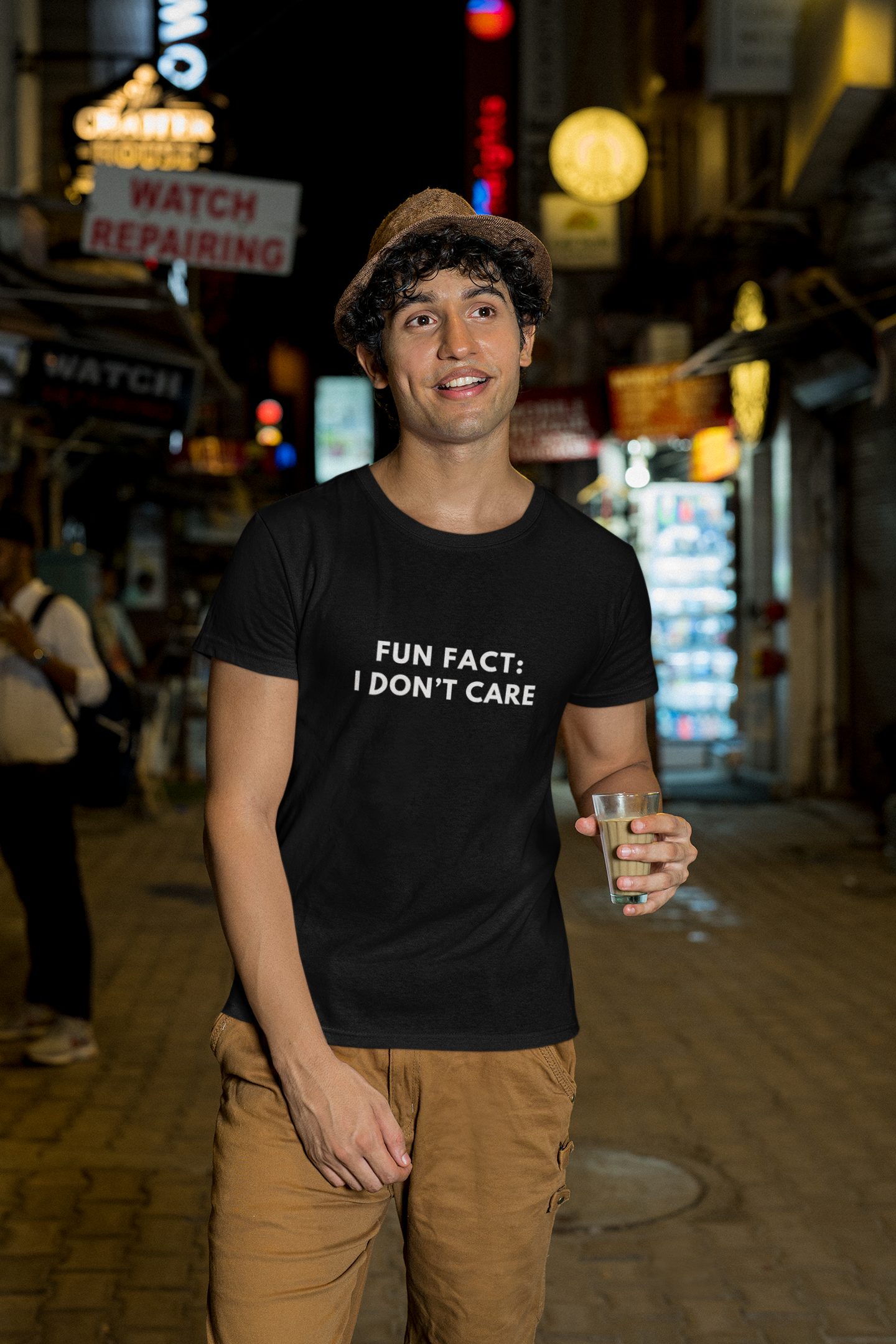 Fun Fact: I Don't Care" T-Shirt