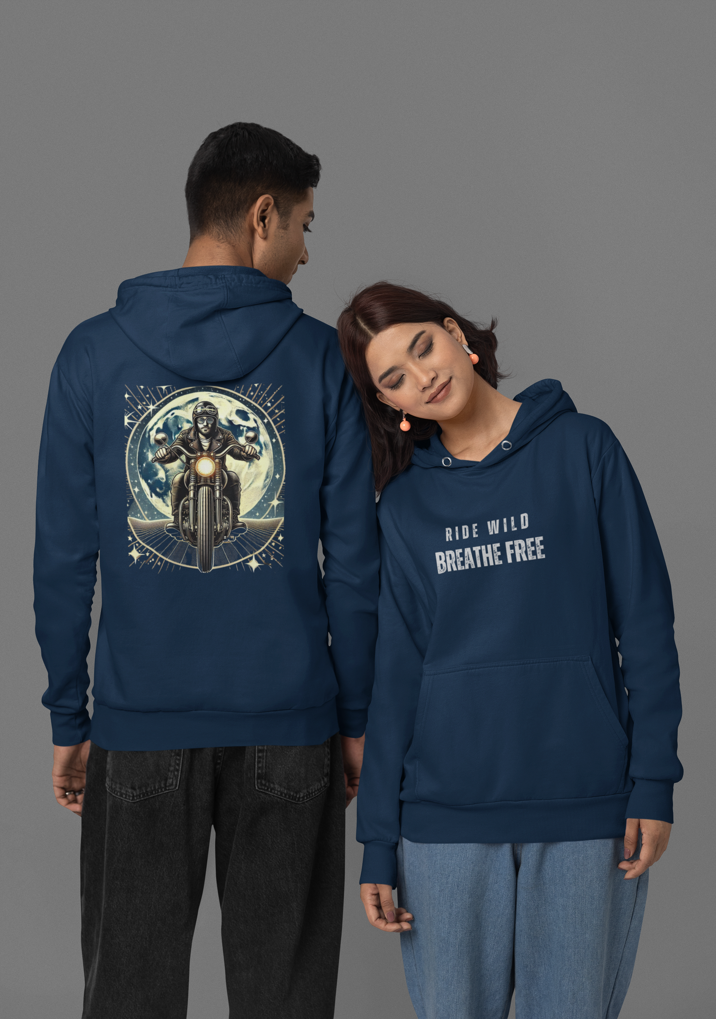 Ride Wild, Breathe Free – Oversized Hoodie