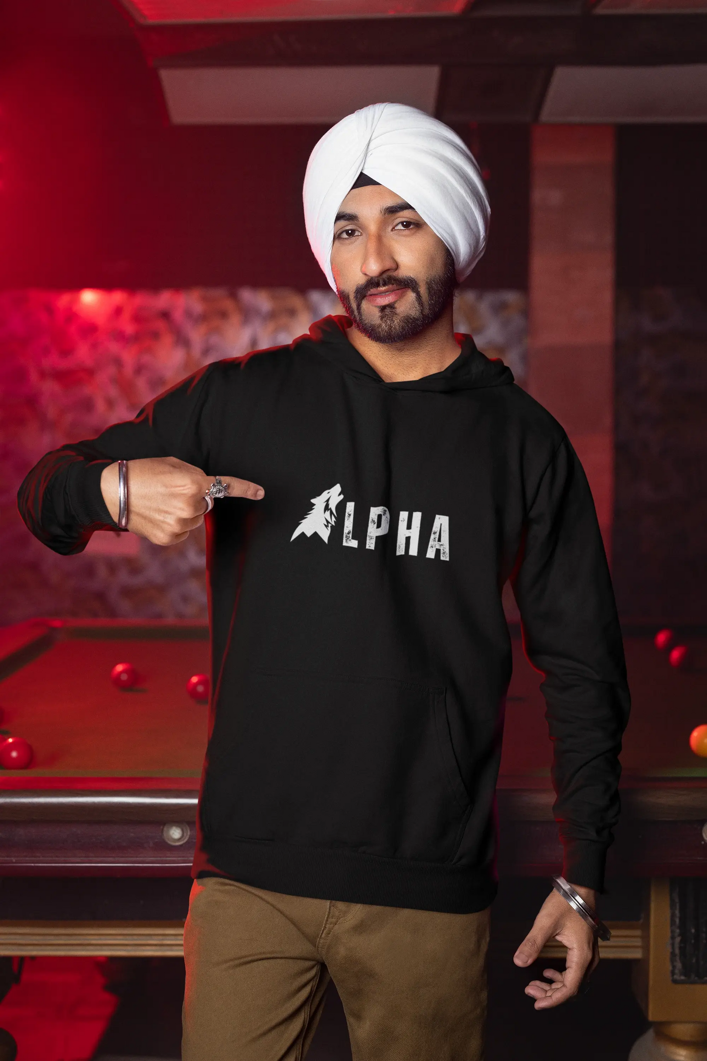 Alpha Wolf Hoodie