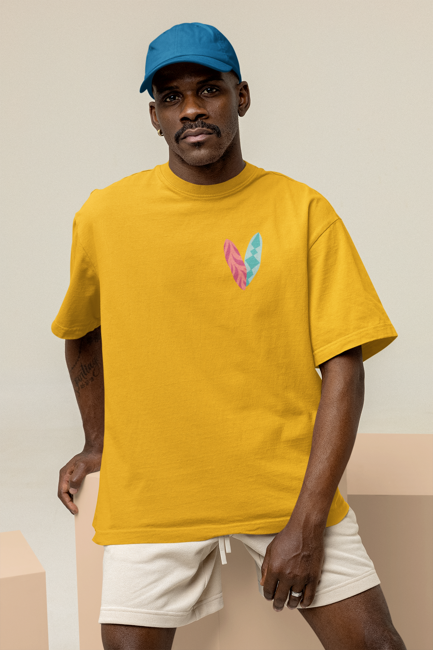 Eat, Beach, Sleep, Repeat – Oversized Unisex T-Shirt - Big Shot Fusion