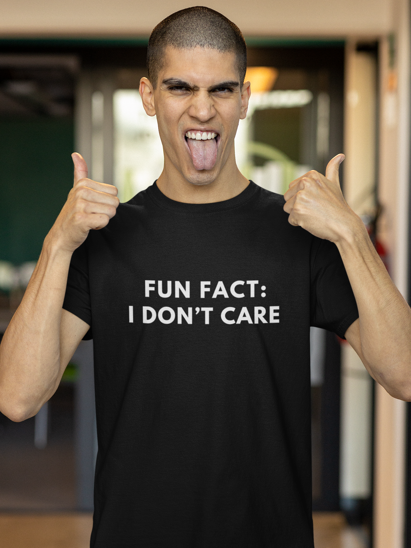 Fun Fact: I Don't Care" T-Shirt