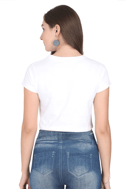 "Espresso Yourself" Coffee Lover Women’s Crop Top
