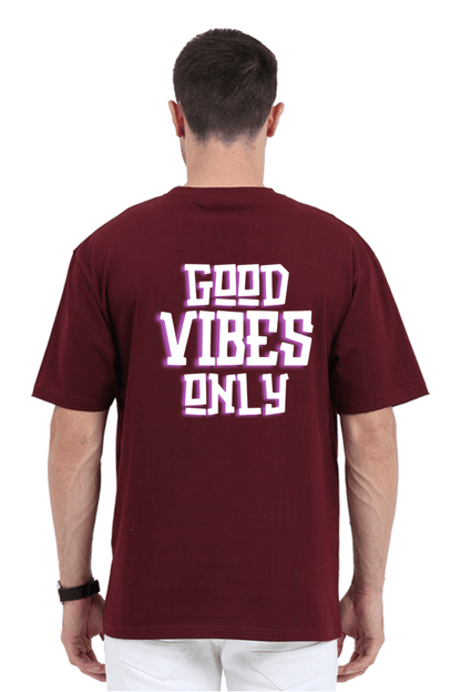Good Vibes Only Oversized T-Shirt – Positive Vibes Unisex Streetwear Tee