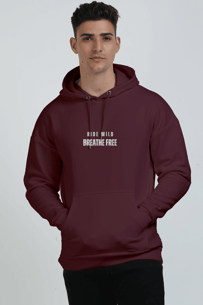 Ride Wild, Breathe Free – Oversized Hoodie - Big Shot Fusion