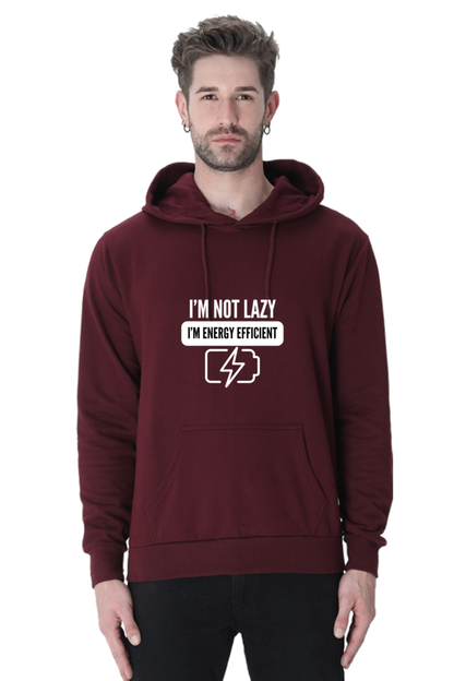 "I’m Not Lazy, I’m Energy Efficient" Hoodie