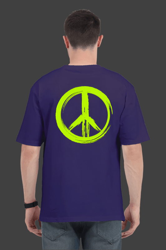 Peace Vibes Oversized T-Shirt - Big Shot Fusion