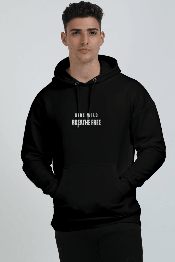 Ride Wild, Breathe Free – Oversized Hoodie - Big Shot Fusion