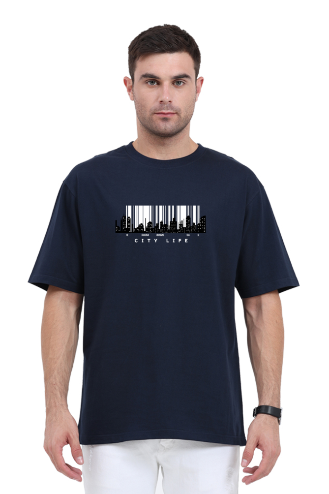 Urban Bangalore Oversized T-Shirt - Big Shot Fusion