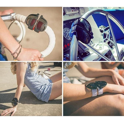 Foldable Sunglasses Bracelet | Stylish Wrap Bracelet & Shades
