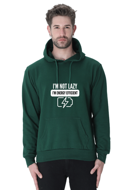 "I’m Not Lazy, I’m Energy Efficient" Hoodie