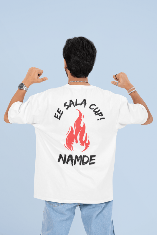 Ee Sala Cup Namde Oversized T-Shirt – Bold Cricket Fan Statement - Big Shot Fusion