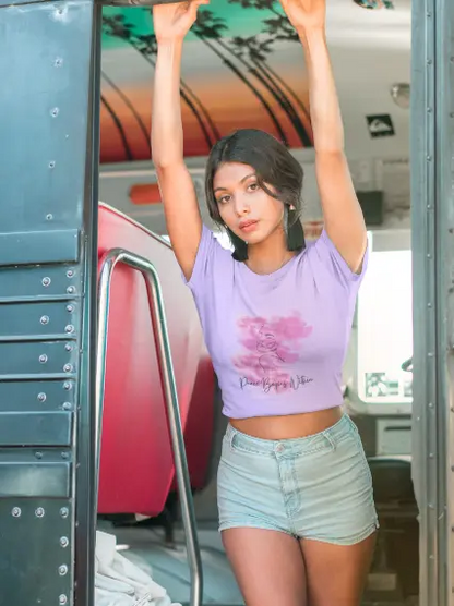 Peace Begins Within Crop Top